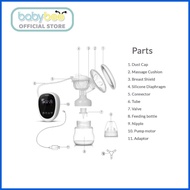 ▪ ✼ ✴ Babybee Rechargeable Automatic Breast Pump BB188 Portable and Compact with USB Port