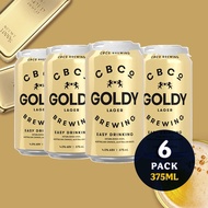 CBCo Goldy Australian Lager - Pack of 6 x 375ml Cans [Craft Beer]