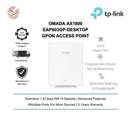 TP-Link Omada AX1800 Wi-Fi 6 Desktop GPON Access Point EAP603GP-Desktop (Multiple Ports for More Dev
