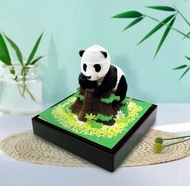 2024年熊貓立體手撕紙雕日曆 聖誕禮物 情人節禮物 新年禮物 交換禮物 日曆 月曆 熊貓