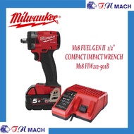 MILWAUKEE M18 FUEL GEN II 1/2" COMPACT IMPACT WRENCH M18 FIW212-501B