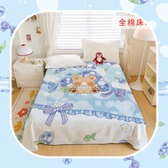 Cute Milk Frozen Fruit Cotton Bed Sheet Strawberry toto Children's Dormitory Girls Dormitory Single 