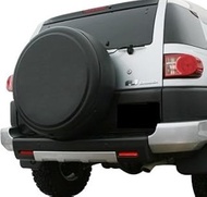 Boomerang 32" Rigid Tire Cover for Toyota FJ Cruiser (2007-2009) (Plastic Face & Vinyl Band) - Matte