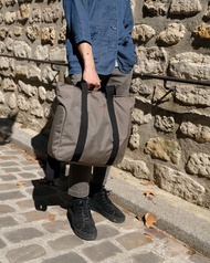 31/TF CORDURA杏色尼龍背包/單肩包兩用/防水背包/筆電包/單肩包