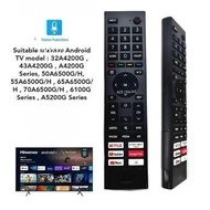 New ERF3K80H remote control for Hisense Android smart TV remote control with Bluetooth voice functio