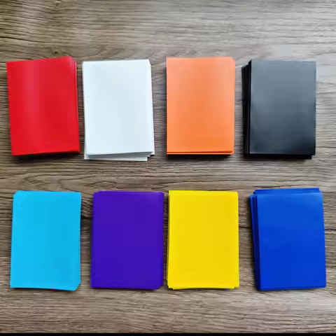 50PCS/Pack Pokemon Card Sleeves Board Games WS DTCG PTCG Trading Cards Frosted Protector Cover Case 