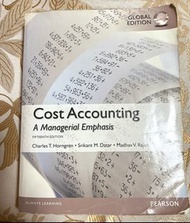 &lt;代po&gt; Cost Accounting: A Managerial Emphasis成本與管理會計 原文書       #24開學季