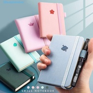 SEPTEMBER A7 Mini Notebook, Memo Diary Planner Agenda Organizer Pocket Notepad, Portable Thickening 