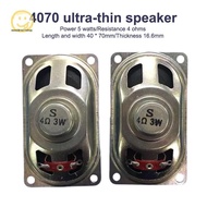 Sunshineshop 1Pcs 4070 Ultra-thin LCD Monitor/TV Speaker Horn 4/8/16 Ohms 1/2/3/5 Watt 7x4cm Horn Lo