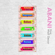 Hiasan Dinding Kelas TK SD Dekorasi Dinding Kelas 6 S