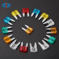 🌟60pcs🌟car mini fuse fius 5A-30A set box fius kereta motor motosikal