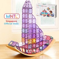 🔥SG Official Store 🔥 MNTL Magnetic Tiles Open Ended Imaginative Play Magnet Ball Run Car Base