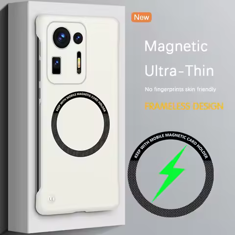 Original High Quality Hard Back Phone Case for Xiaomi Mix 4 Mix4 5G Camera Protection Frameless Magn