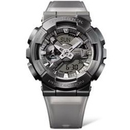 【柒號本舖】CASIO 卡西歐G-SHOCK金屬雙顯電子錶 / GM-110MF-1A (台灣公司貨)