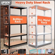 6 Layer Metal Rack Steel Rack Boltless Wood Rack Storage Shelf Metal Shelf Grocery Rack Shelves