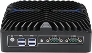 Fanless Mini PC, Industrial Computer, Windows 11 / Linux Ubuntu, Core I7 1255U, BX10, TPM2.0, SIM Sl