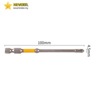 [NEVERTL] 1pc Cross Screwdriver Bit 1/4 Hex Shank PH2 Screw Electric Screwdriver Bit