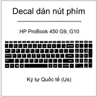 HP ProBook 450 G9, G10 key button Decal