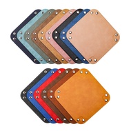 ⭐⭐Pu Leather Dice Tray Four Corners Folding Game Dice Tray Storage Tray⭐⭐