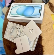 Iphone 15 128G 天 藍 色  sky blue 90 new  有盒，配件 差電線全新 16e pro max 17 plus mini macbook m4 m5 imac