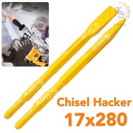 Kim.S Heavy Duty 17x280mm Hacker Chisel Bits Drill