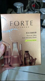 FORTE 台塑生醫 醫美級 再生抗皺 面膜 5入