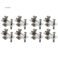 8PCS T-Track Mini Hold Down Clamp Kit, Compatible with 3018-PRO/3018-MX3/3018-PROVer CNC Router Mach