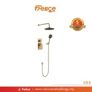 CS6 Concealed Shower Set6:(ABS Shower Head +3 function ABS Hand shower +Single Lever Concealed bath 