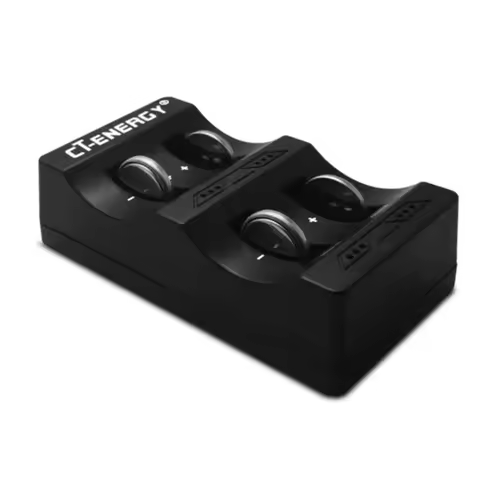 4 Slot Button Battery Charger 3.6V & USB Interface for LIR2032/2025/2016/1632/1620/2477/2430/2440/24