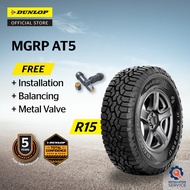 Dunlop MGRP AT5 R15 265/70 (with installation)