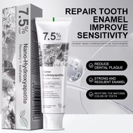 7.5% Nano-Hydroxyapatite Toothpaste Whitening Stain Removal Improves Yellow Teeth Freshens Breath Pr
