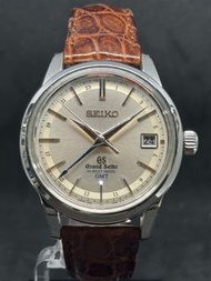 ⭕️⭕️舊款雙LOGO已做保養二手Grand Seiko🌟 二手中古 GRAND SEIKO 精工 SEIKO 舊LOGO Hi-Beat 36000 GMT 自動上鏈錶 9S86機芯 55小時動力儲