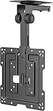 Mount Plus CM322 Flip Down TV and Monitor Roof Ceiling Mount | Fits Flat Screen 19 to 42 Inch | VESA
