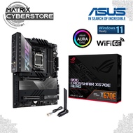 ASUS ROG Crosshair X670E Hero ATX motherboard - 18 + 2 power stages, PCIe® 5.0, DDR5 support, USB4®