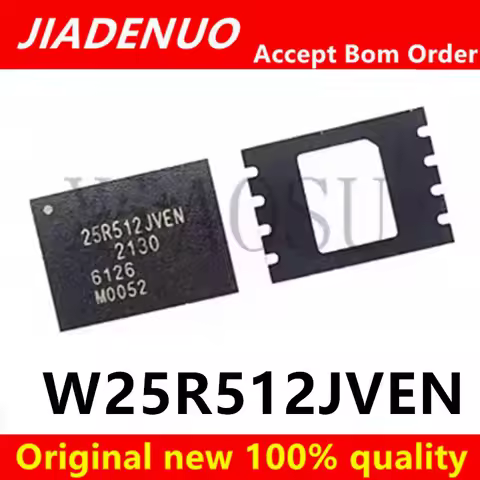 （2pcs）100% New W25R512JVEIN W25R512JVEN W25Q512JVEIQ WSON-8 3V 512Mbit Chipset