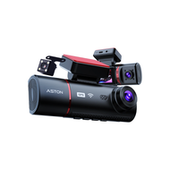 [3กล้อง+GPS] กล้องติดรถยนต์ 3 กล้อง พร้อม GPS ASTON ALPHA 3 GPS แทร็คความเร็วและเส้นทางเดินรถ รับประ