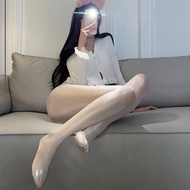 Aurora Oil Silk Socks - Elegant Women's Hosiery | Black & Thin Style