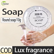 50 Pcs Hotel Supplies 10g Soap (Suite Hotel Facilities) Mini Disposable Soap Individually Packaged M