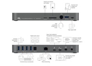 OWC 14-Port Thunderbolt 3 Dock, 85W charging