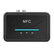 Đầu Thu Bluetooth BT200 NFC 5.0 A2DP AUX Giắc Cắm RCA 3.5Mm Dongle Phát Lại Thông Minh USB Bộ Chuyển