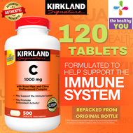 120 Tablets - Kirkland Vitamin C 1000mg