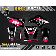 Decal KLX OLD DECAL KLX S DECAL STICKER KLX 21