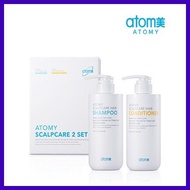 ☩ ▟ ▯ atomy scalpcare 2set (shampoo + conditionner) Korean Genuine Products