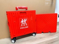 孖人牌 可摺疊 四輪 購物車 買餸車