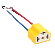 [MaxgePC] High Quality H4 Three Holes Ceramic Wire Wiring Car Light Bulb Lamp Harness Socket Plug Au