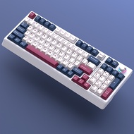 HJS H98 Three Mode Mechanical Keyboard PBT Keycaps Shine Through Wired/Wireless Customized 2.4G Hot 