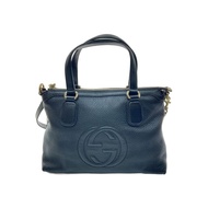 GUCCI handbag handbag_SOHO LEATHER BLK Direct from Japan Secondhand