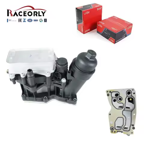 RACEORLY Engine Oil Cooler Filter For BMW 1 3 4 5 X1 X3 X5 F8 11428507697 N57