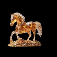 [lyi] Horses 2D Flat Acrylic Stand Table Decoration,Home,Office,Cafe,room,Studio,Desktop Ornament Si