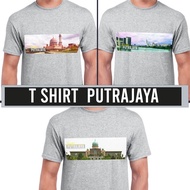 Putrajaya Wilayah Persekutuan Cotton T-Shirt Souvenir Gift Grey